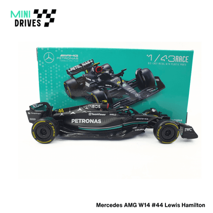 Bburago 1:43 F1 Mercedes Amg W14  #44 Lewis Hamilton