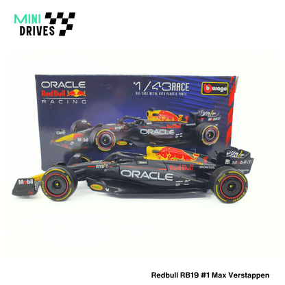 Bburago F1 1:43 Redbull Racing Formula 1 RB19 #1 Max Verstappen