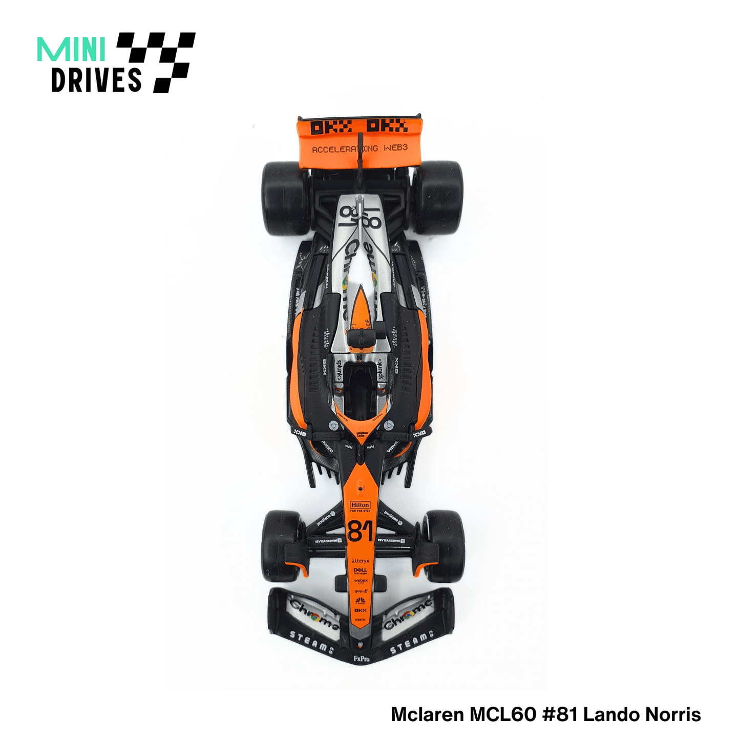 Bburago F1 : 1:43 F1 Mclaren Formula 1 MCL160 #4 Lando Norris