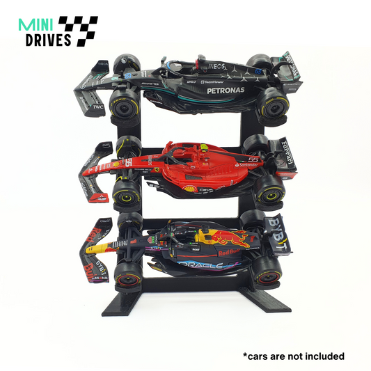 Stand for 1:43 Bburago F1 (For 3 cars)