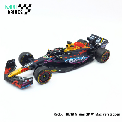 Bburago F1 1:43 Redbull RB19 Miami GP #1 Max Verstappen